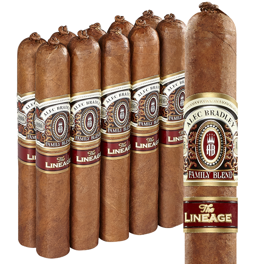 Alec Bradley The Lineage Robusto (5.2"x52) Pack of 10