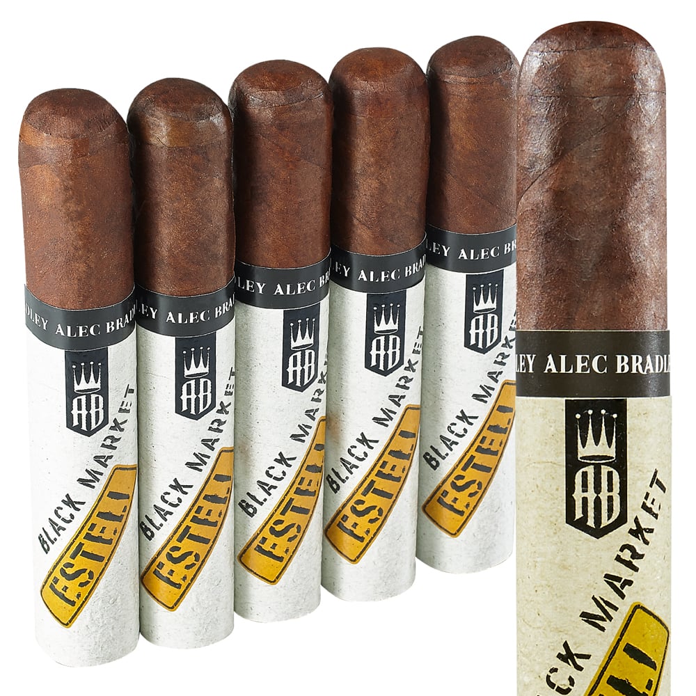 Alec Bradley Black Market Esteli Robusto (5.0"x52) Pack of 5