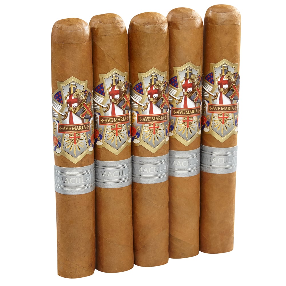 Ave Maria Immaculata Robusto (5.0"x52) Pack of 5