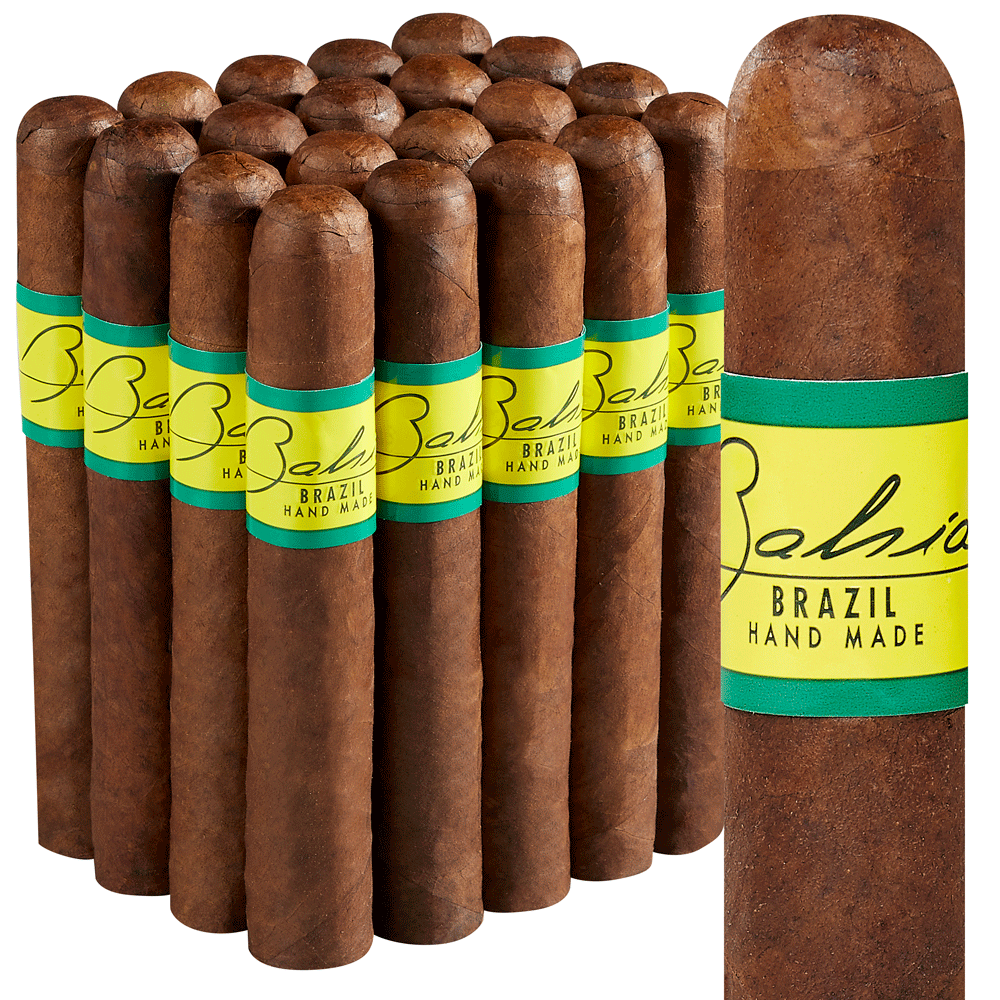 Bahia Cigars Logo Heavy Duty Travel Case 5 Cigar Capacity 