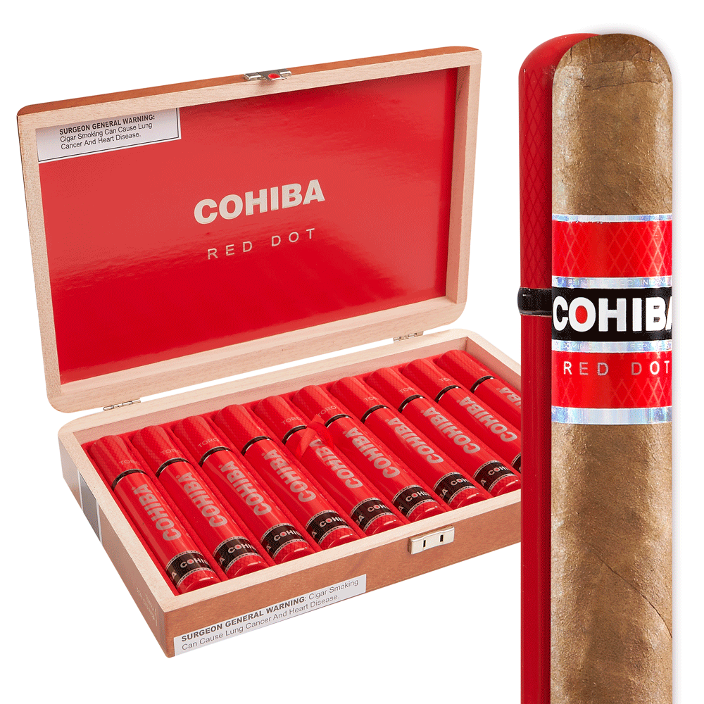 rolle søskende Periodisk Cohiba Red Dot - Cigars International