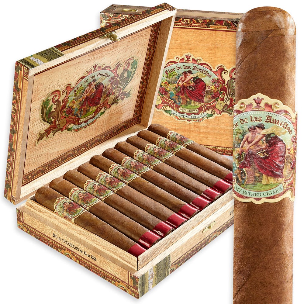 My Father Flor de las Antillas Toros, Empty cigar box