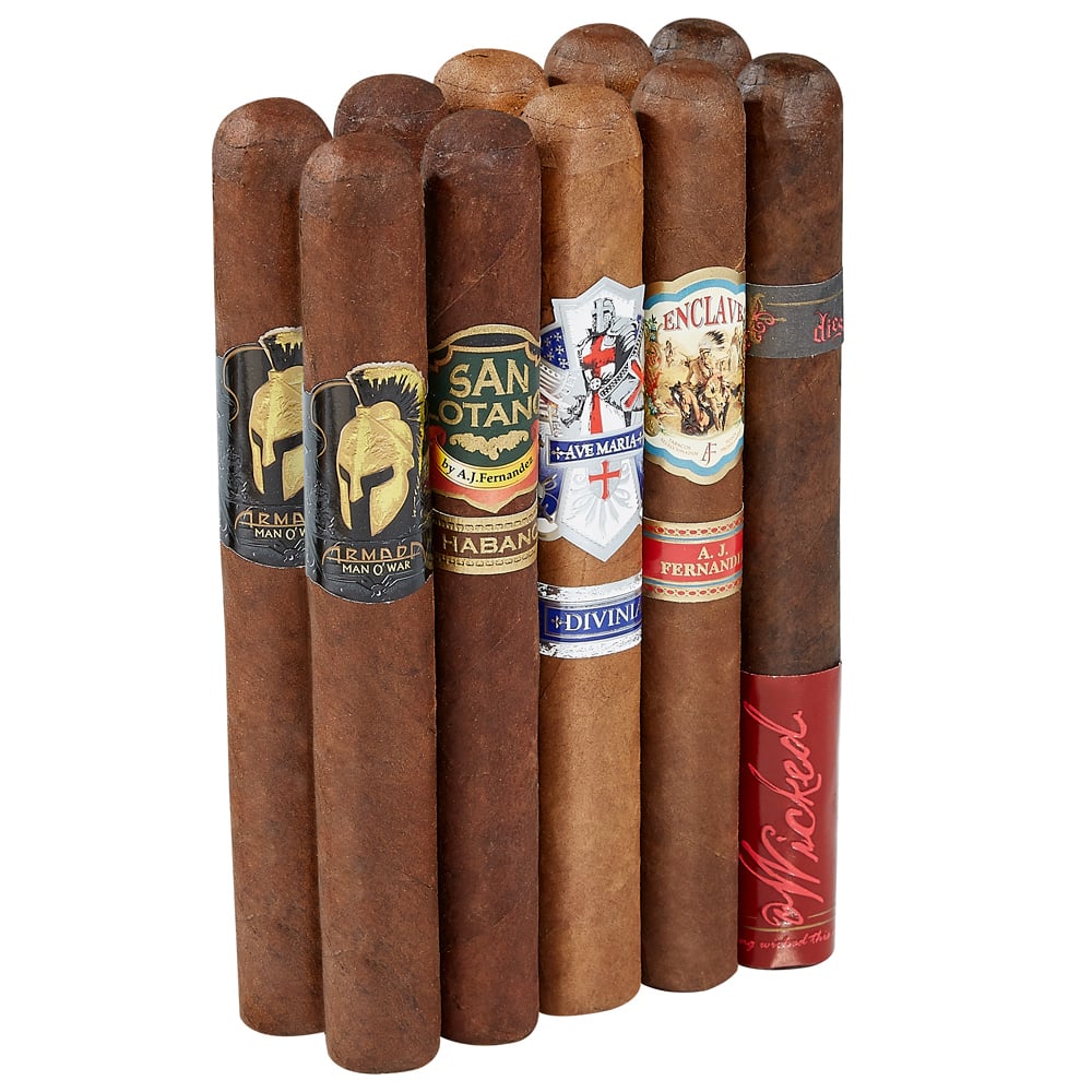 AJ Fernandez Top Ten Collection  10 Cigars