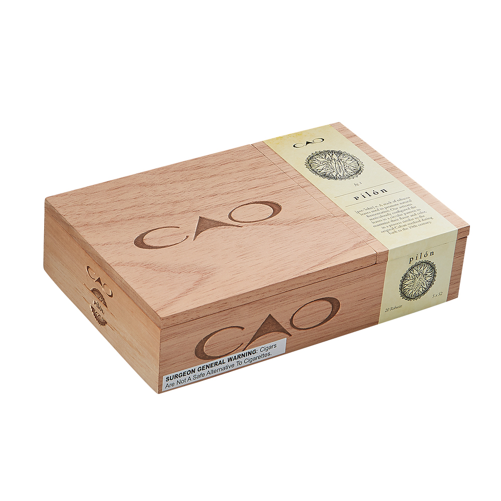 CAO Pilon Robusto (5.0"x52) Box of 20