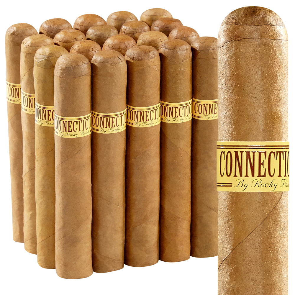 Rocky Patel Connecticut Short Robusto (5.0"x50) Pack of 20