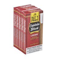 Captain Black Cherry Mini Tips (Cigarillos) (3.7"x23) Box of 25