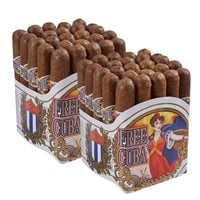 Free Cuba Robusto  2-fer (5.0"x50) Pack of 50