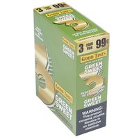 Good Times Cigarillos - Green Sweet (4.2"x27) Pack of 45
