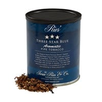 Iwan Ries Three Star Blue Packaged Pipe Tobacco