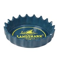 LandShark Bottlecap Ashtray  Blue