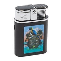 Margaritaville Musket Table Lighter - No Working During Drinking Hours  Black - No Working