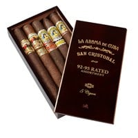 La Aroma/San Cristobal '92-95 Rated' Sampler Box Cigar Samplers
