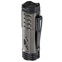 Xikar Tactical Lighter Single Lighter - Black and Gunmetal  Black/Gunmetal