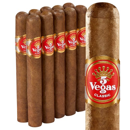 5 Vegas Classic Double Corona Cigars