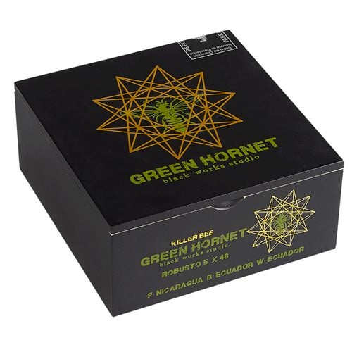Black Works Studio Green Hornet (Corona Extra) (6.0"x46) Box of 20