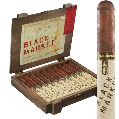 Alec Bradley Black Market Toro (6.0"x50) Box of 10