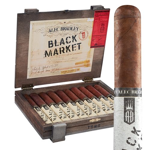 Alec Bradley Black Market Toro (6.0"x50) Box of 10