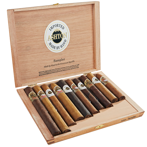 Ashton Sampler Collection Box Of 10 Cigars International