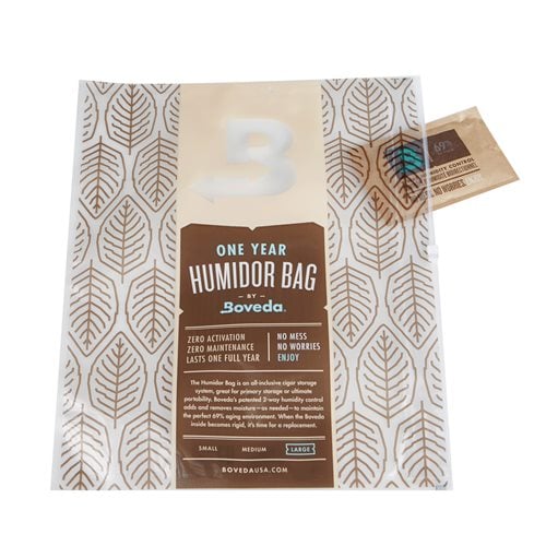Boveda 1-Year Humidor Bags Humidification