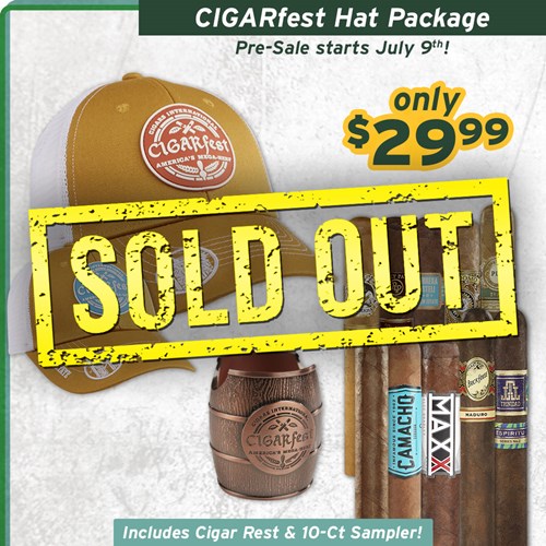 CIGARfest 2023 Hat Sampler Cigar Accessory Samplers