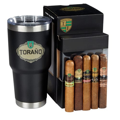 Torano Champion Cup Sampler  5 Cigars + Tumbler