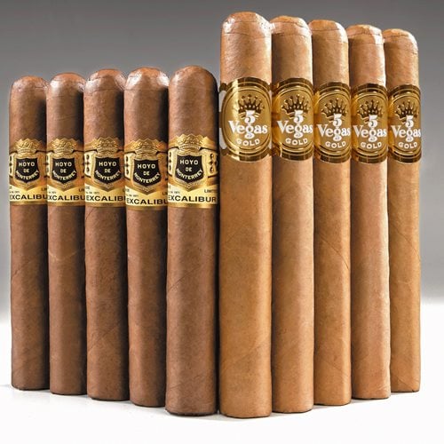#3: Hoyo Excalibur and 5 Vegas Gold  10 Cigars