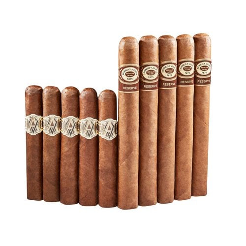 #62 : AVO Heritage and RyJ Reserve  10 Cigars
