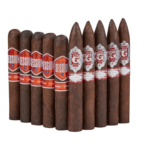#67: CAO Session and Graycliff 10 Yr Vintage Maduro  10 Cigars