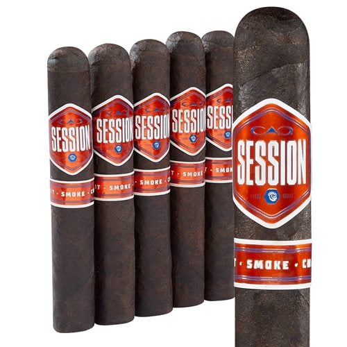 Session by CAO Garage (Double Robusto) (5.2"x54) Pack of 5