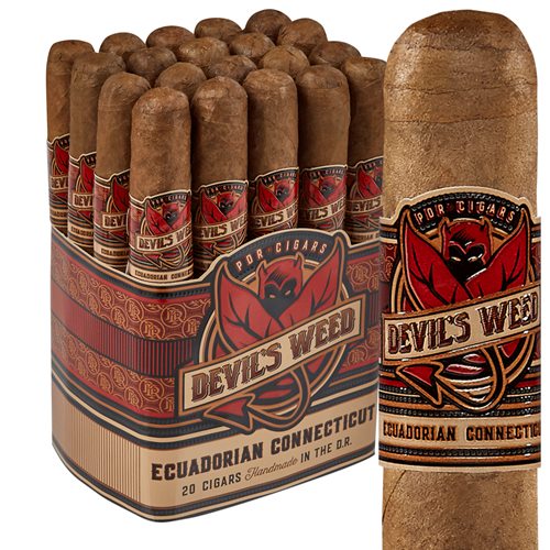 Devil's Weed Connecticut Robusto (5.0"x50) Pack of 20