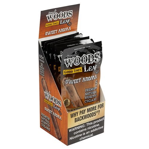 Good Times Sweet Woods Cheroots Sweet Aroma (Cigarillos) (4.2"x30) Box of 30