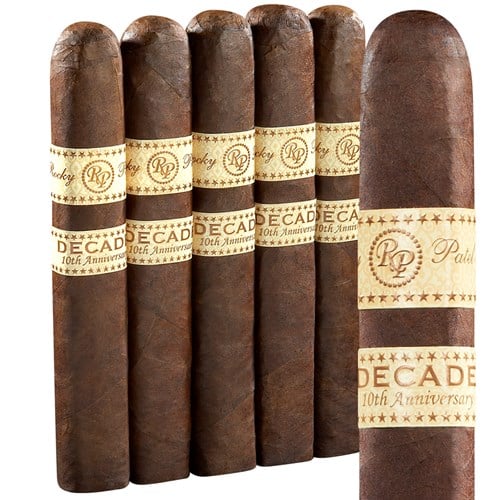 Rocky Patel Decade Cigars Robusto (5.0"x50) Pack of 5