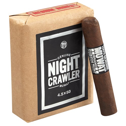 Drew Estate MUWAT Nightcrawler (Robusto) (4.5"x50) Pack of 10