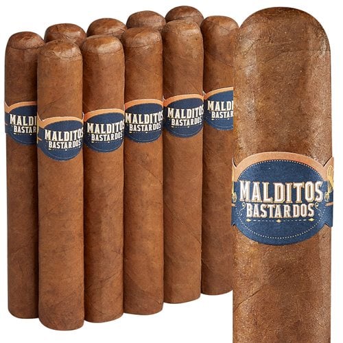 Lost and Found Malditos Bastardos H200 Robusto (5.0"x50) Pack of 10