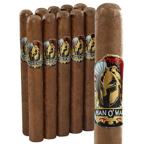 Man O' War Double Corona (7.5"x52) Pack of 10