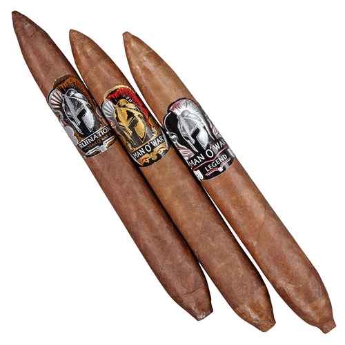 Man O' War Salomon 3-Pack Sampler Cigars