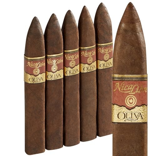 Nica Libre by Oliva Torpedo (6.0"x52) Pack of 5