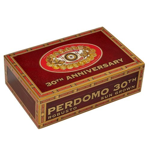 Perdomo 30th Anniversary Box-Pressed Sun Grown | Cigars International