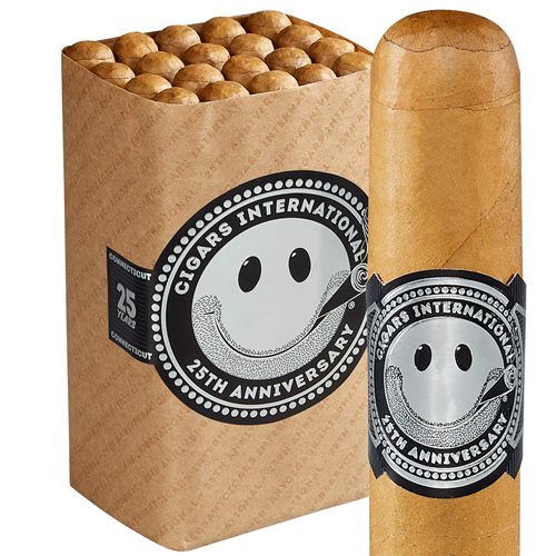 CI 25th Anniversary Connecticut by Perdomo Churchill (7.0"x50) Pack of 20