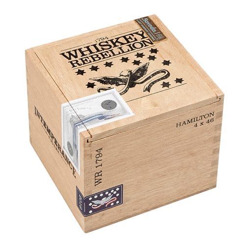 RoMa Craft Whiskey Rebellion 1794 Hamilton (Petite Corona) (4.0"x46) Box of 30