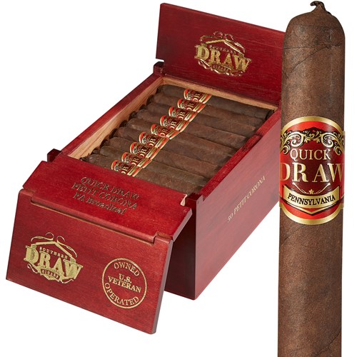 Southern Draw Quickdraw PA Broadleaf Maduro Petite Corona Cigars