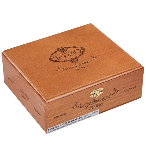 Carlos Torano Exodus 1959 '50 Years' Box-Pressed (Robusto) (5.5"x55) Box of 24