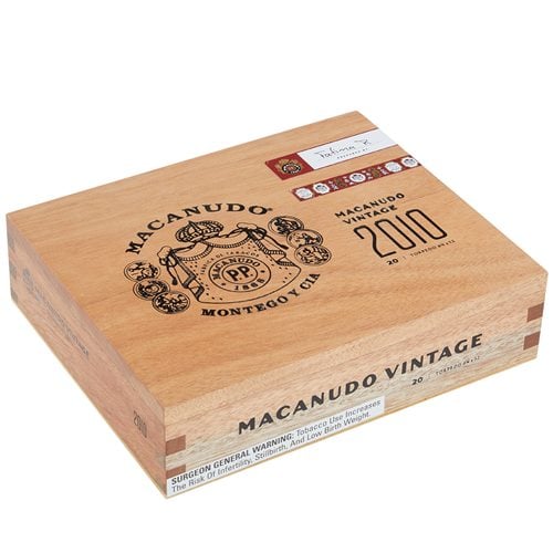 Macanudo Vintage 2010 Torpedo (6.2"x52) Box of 20